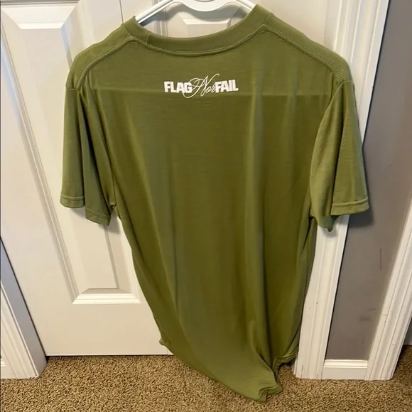 Men's Green T-Shirt by flag nor fail - Picture 3 of 3